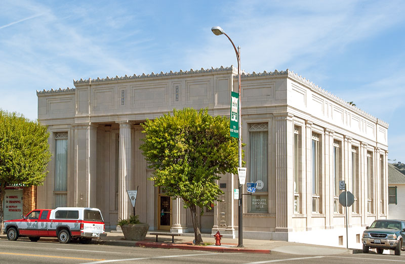 Photograph of Old Bank of America Building