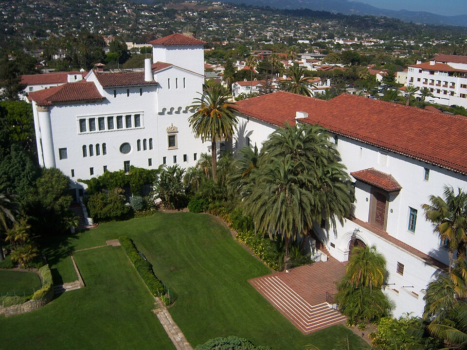 Photograph of Santa Barbara County Courthouse
