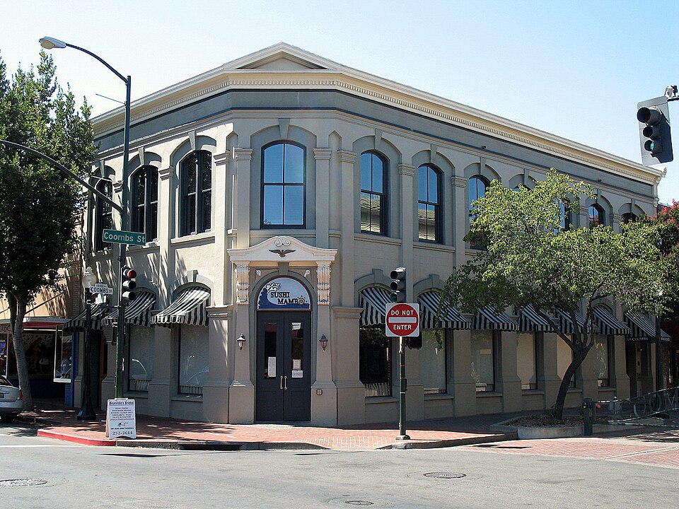 Photograph of Old Napa Register Building