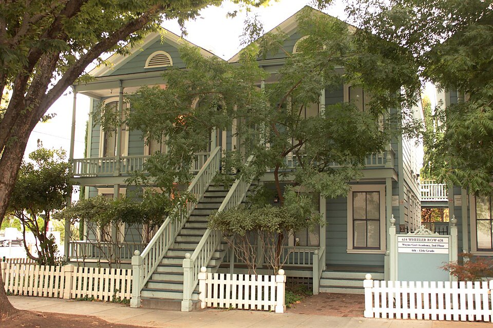 Photograph of Kuchler Row