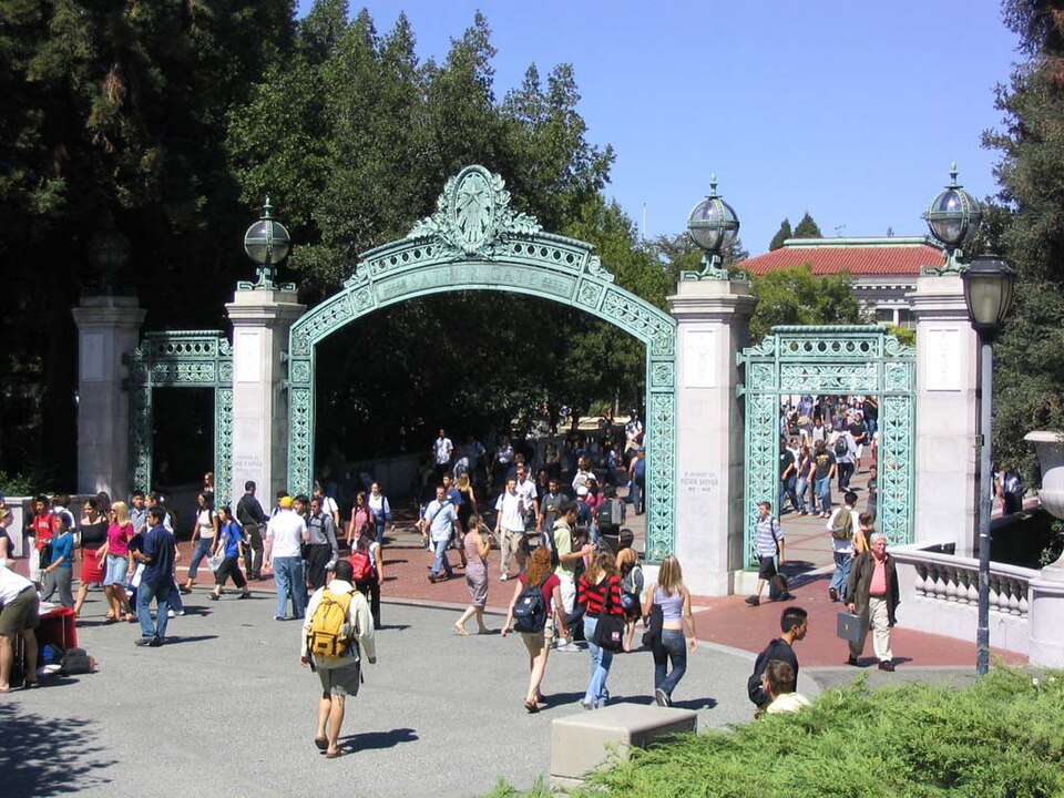 Photograph of Sather Gate