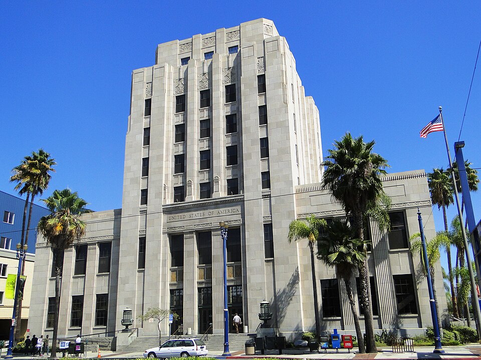 Photograph of United States Post Office-Long Beach Main