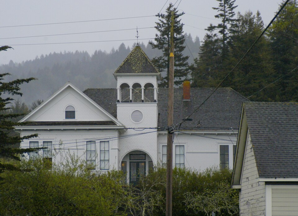 Photograph of Old Jacoby Creek School
