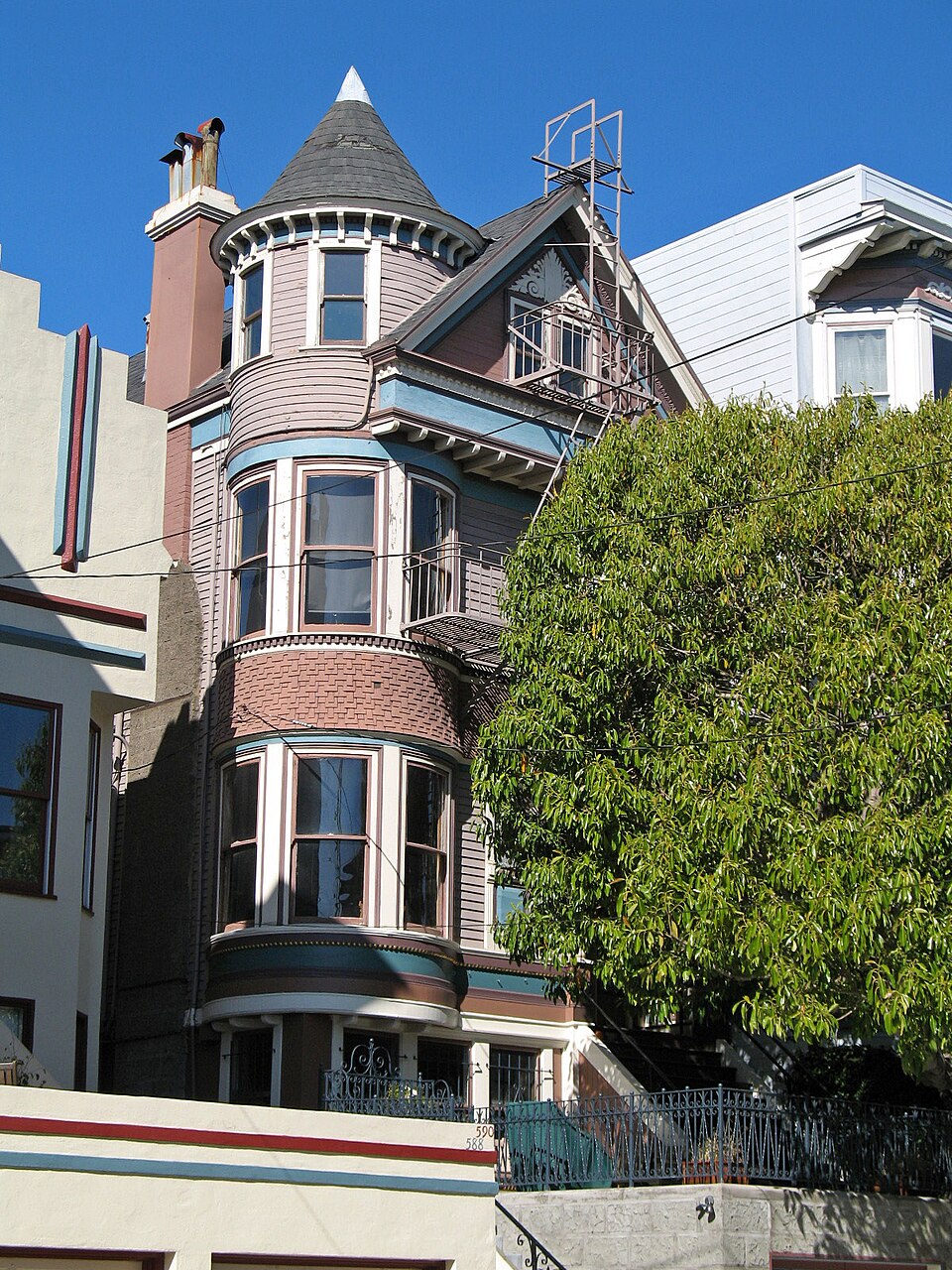 Photograph of House at 584 Page Street