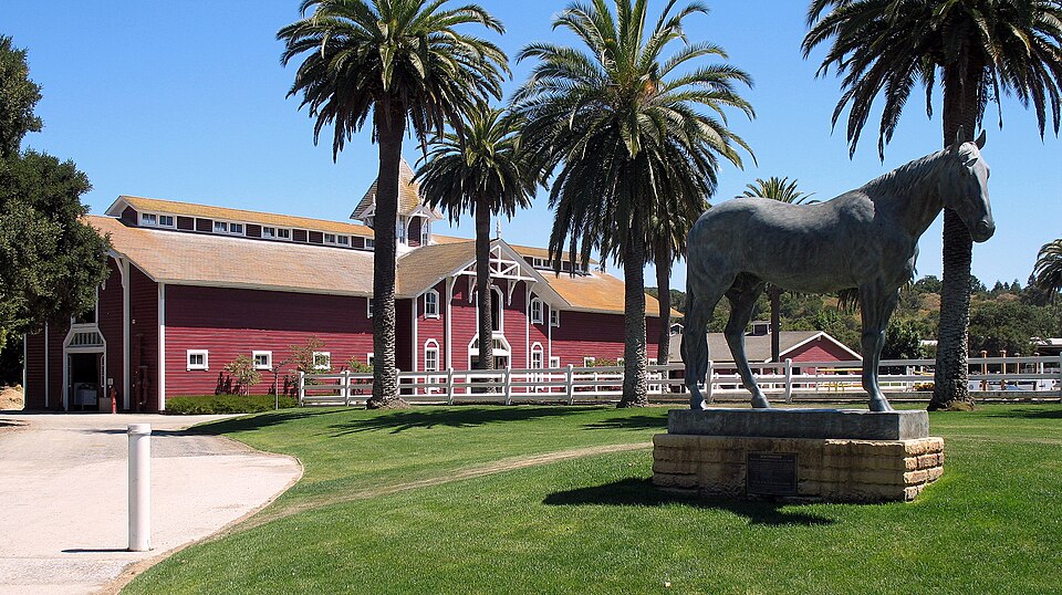 Photograph of Palo Alto Stock Farm Horse Barn