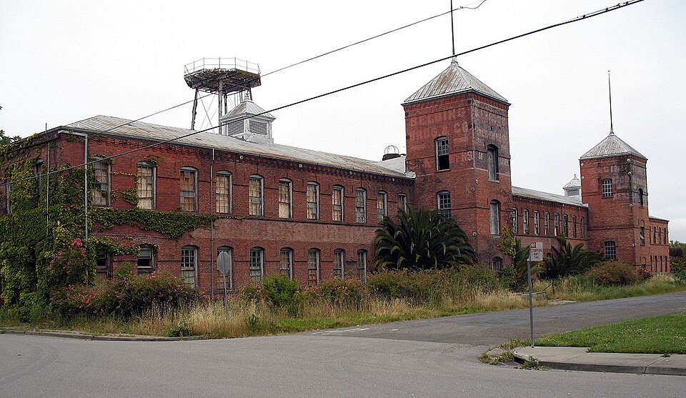 Photograph of Petaluma Silk Mill