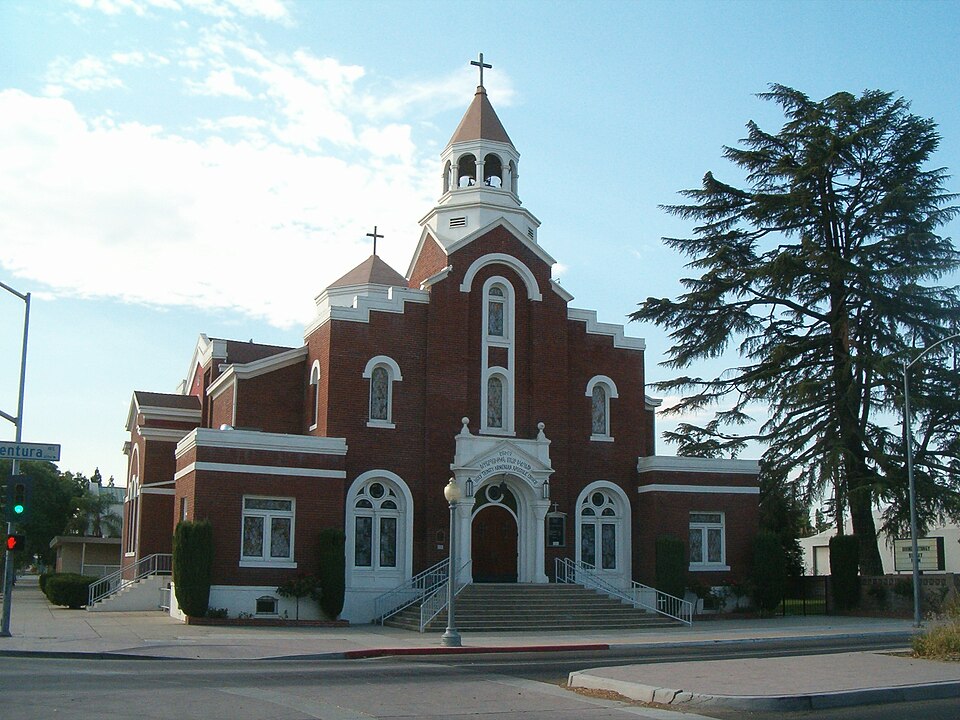 Photograph of Holy Trinity Church, Fresno