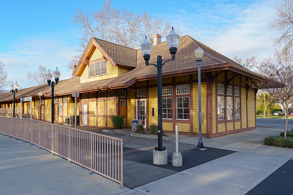 Photograph of Chico station