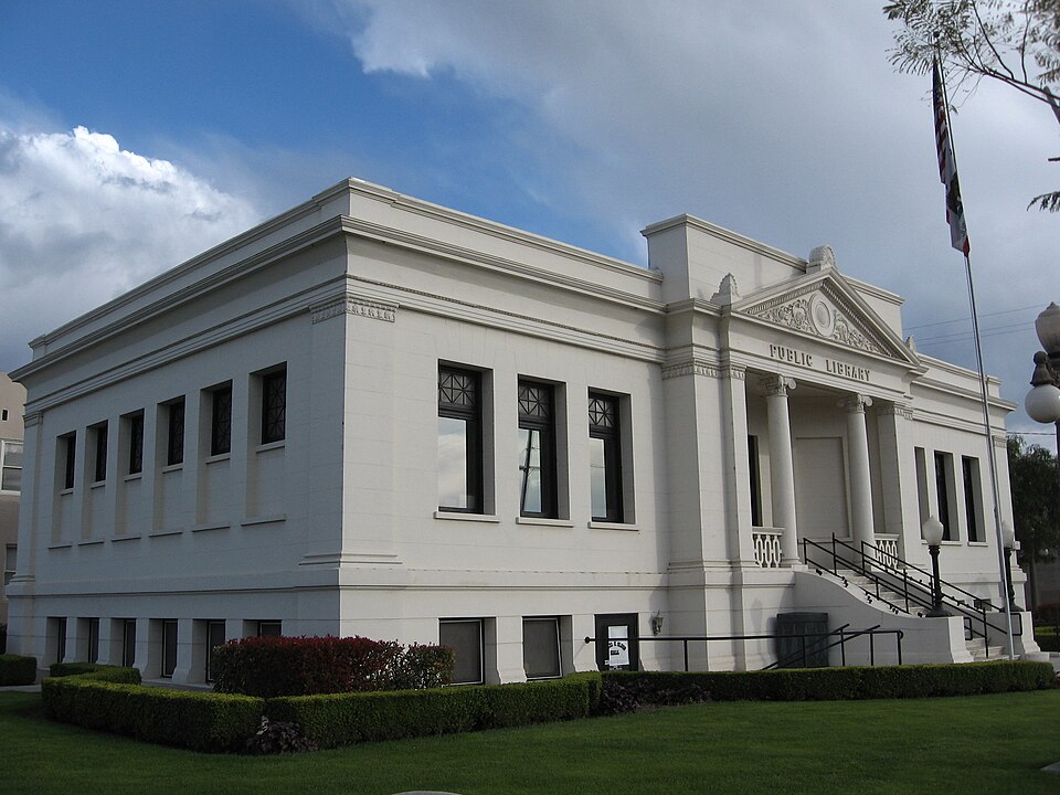 Photograph of Colton Carnegie Library
