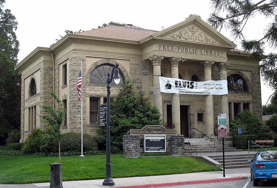 Photograph of Free Public Library of Petaluma