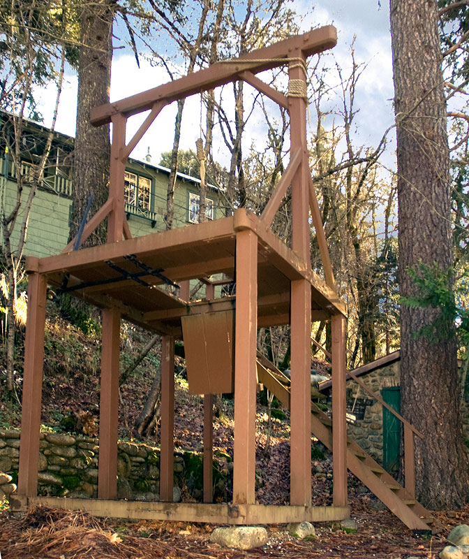 Photograph of Sierra County Sheriff's Gallows