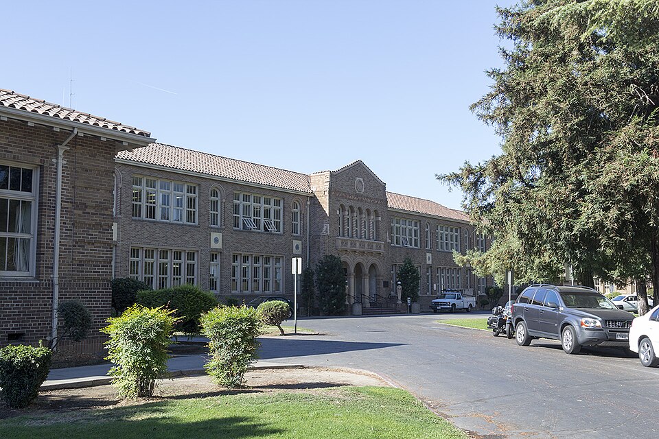 Photograph of Turlock High School Auditorium and Gymnasium