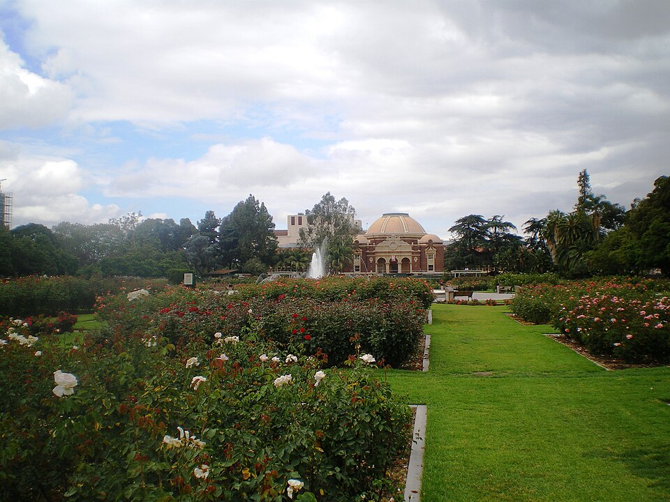 Photograph of Exposition Park Rose Garden