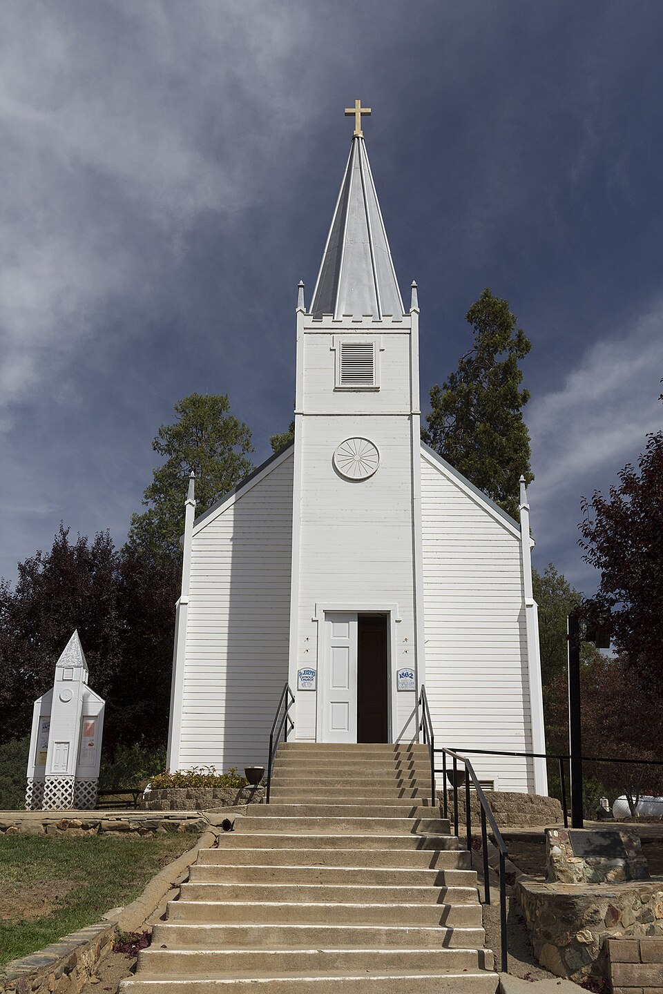 Photograph of St. Joseph Catholic Church, Rectory and Cemetery