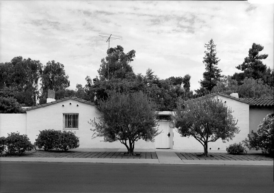 Photograph of Reginald M. and Constance Clotfelter Row House