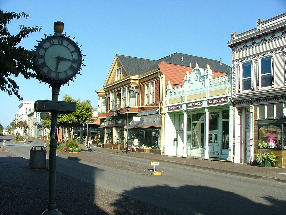Photograph of Old Town Eureka