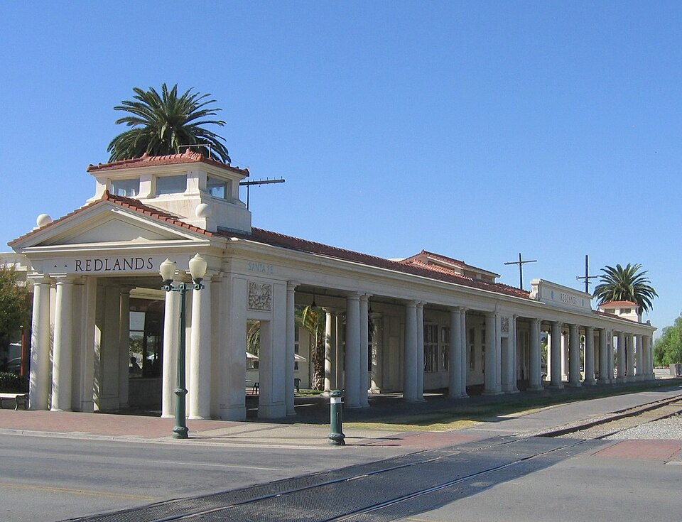 Photograph of Redlands Santa Fe Depot District