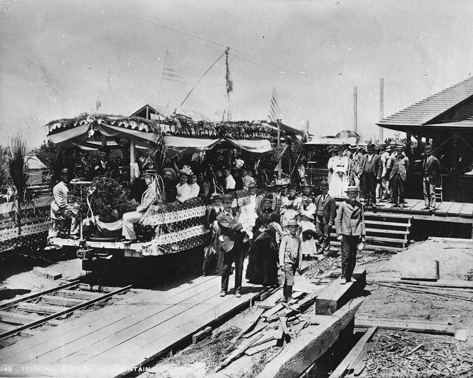 Photograph of Mount Lowe Railway