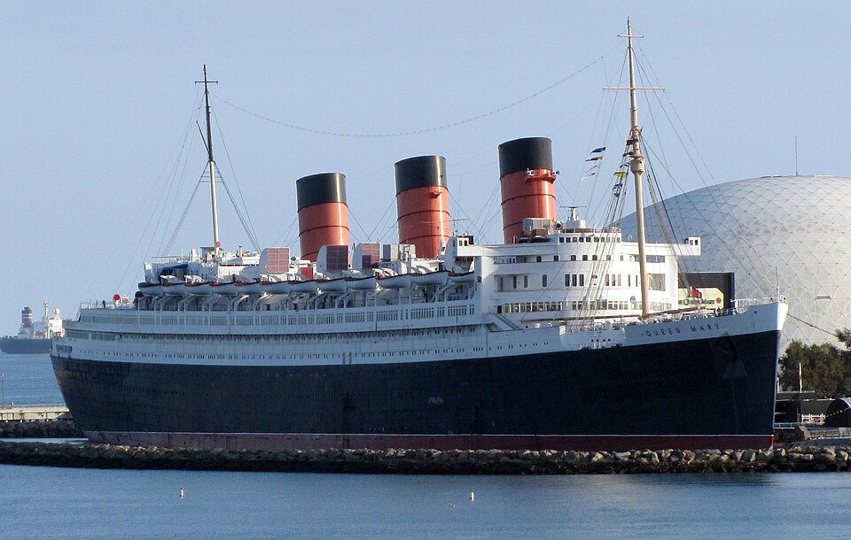Photograph of RMS Queen Mary