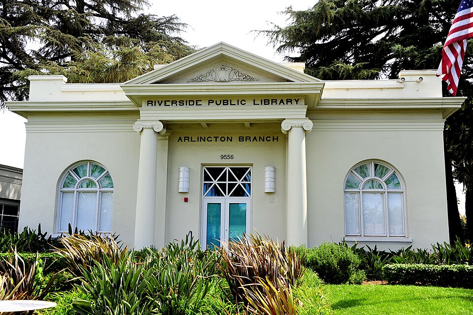 Photograph of Arlington Branch Library and Fire Hall