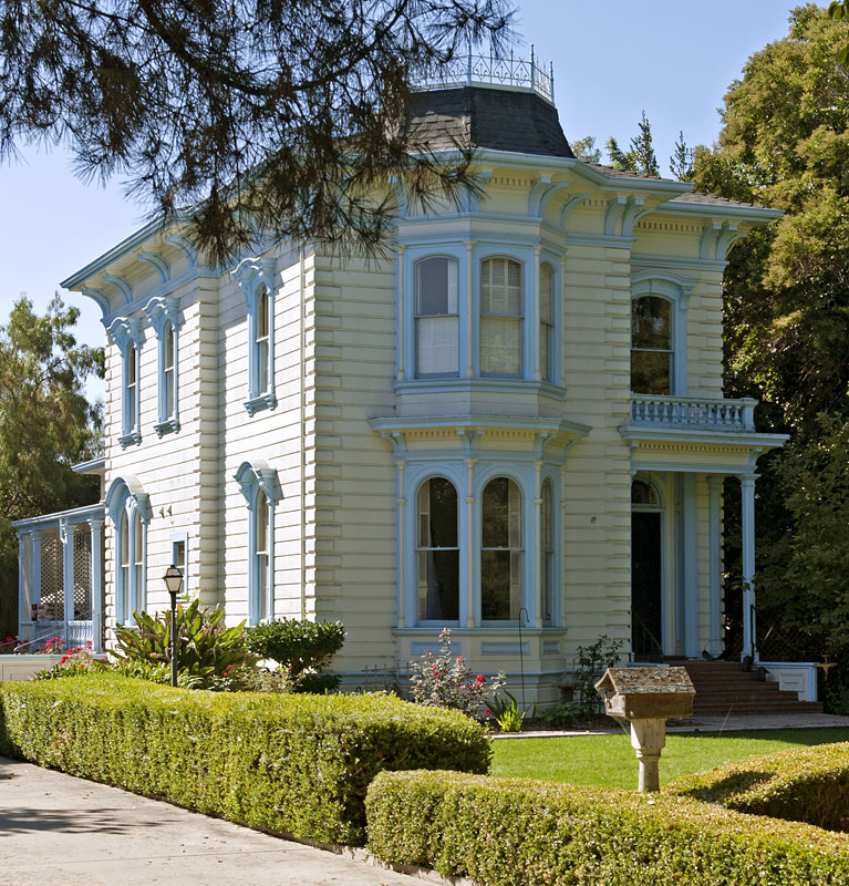 Photograph of Joel and Rena Hawkins House