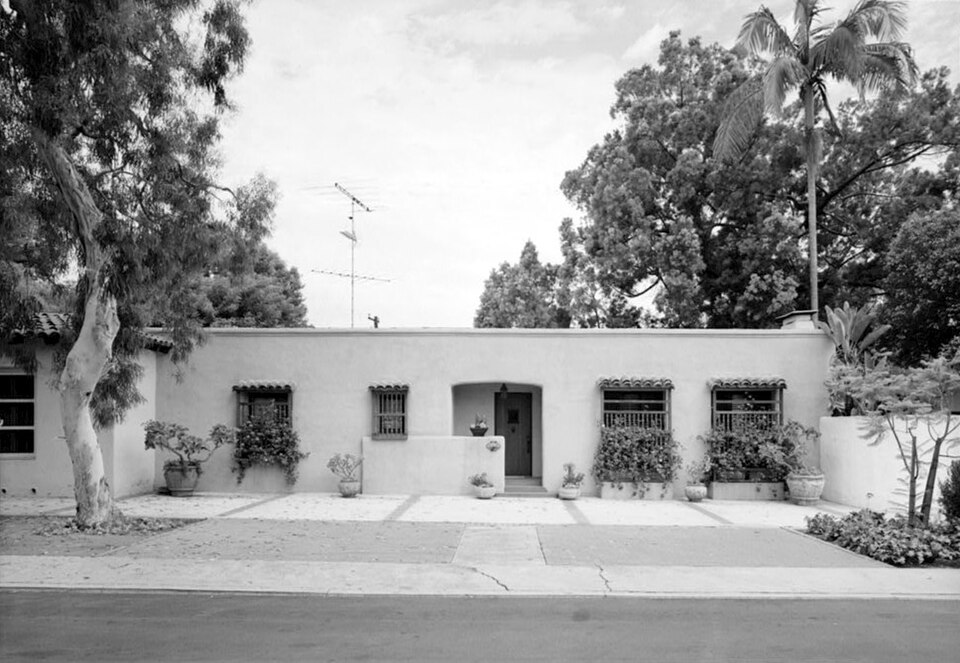 Photograph of Pearl Baker Row House