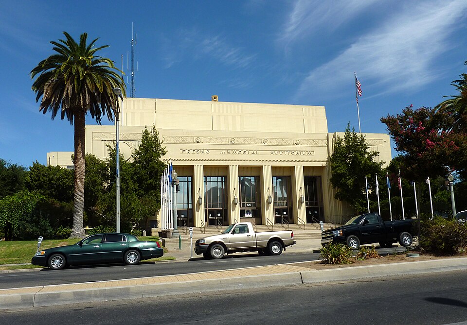 Photograph of Fresno Memorial Auditorium