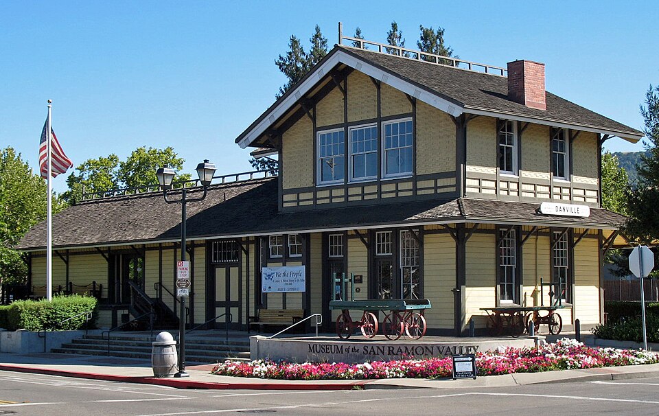 Photograph of Danville station