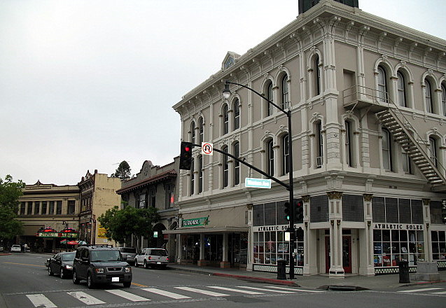 Photograph of Petaluma Historic Commercial District