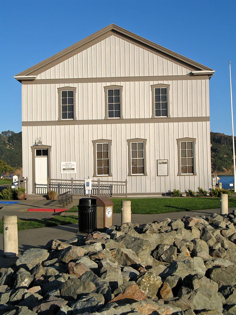 Photograph of Tiburon Railroad & Ferry Depot Museum