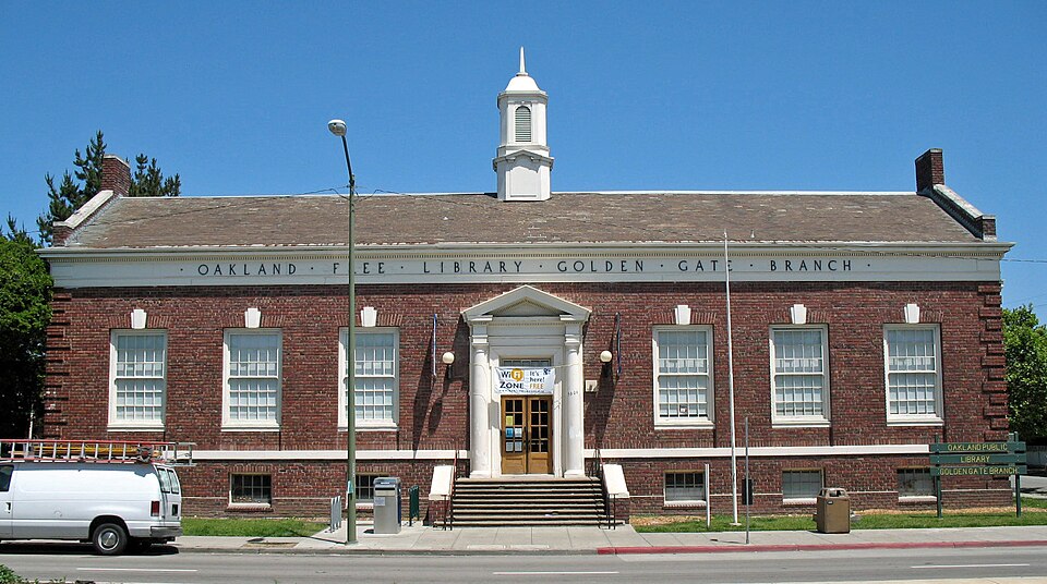 Photograph of Oakland Free Library-Golden Gate Branch