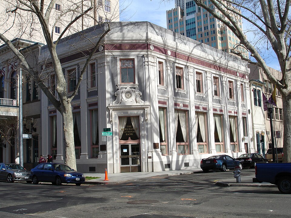 Photograph of Merchants National Bank of Sacramento