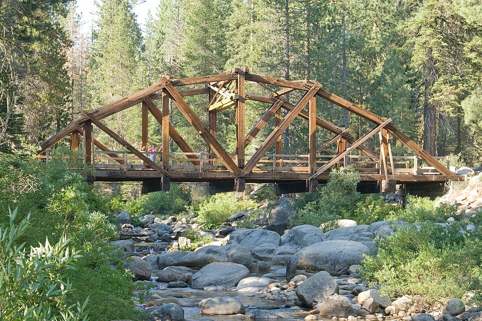Photograph of Dinkey Creek Bridge
