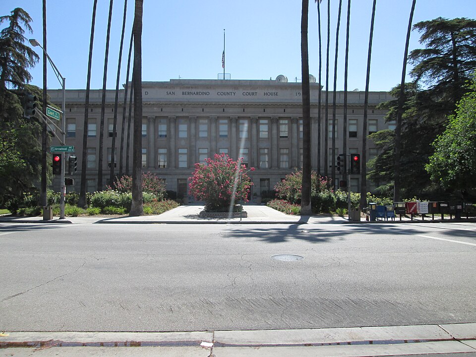 Photograph of San Bernardino County Court House
