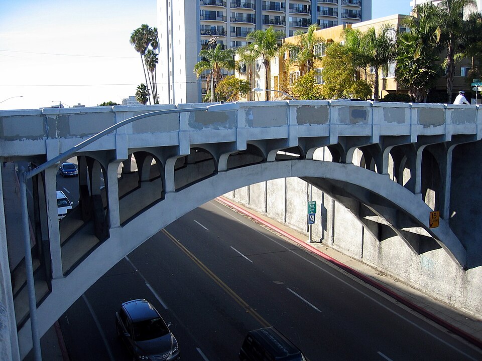 Photograph of Georgia Street Bridge-Caltrans Bridge