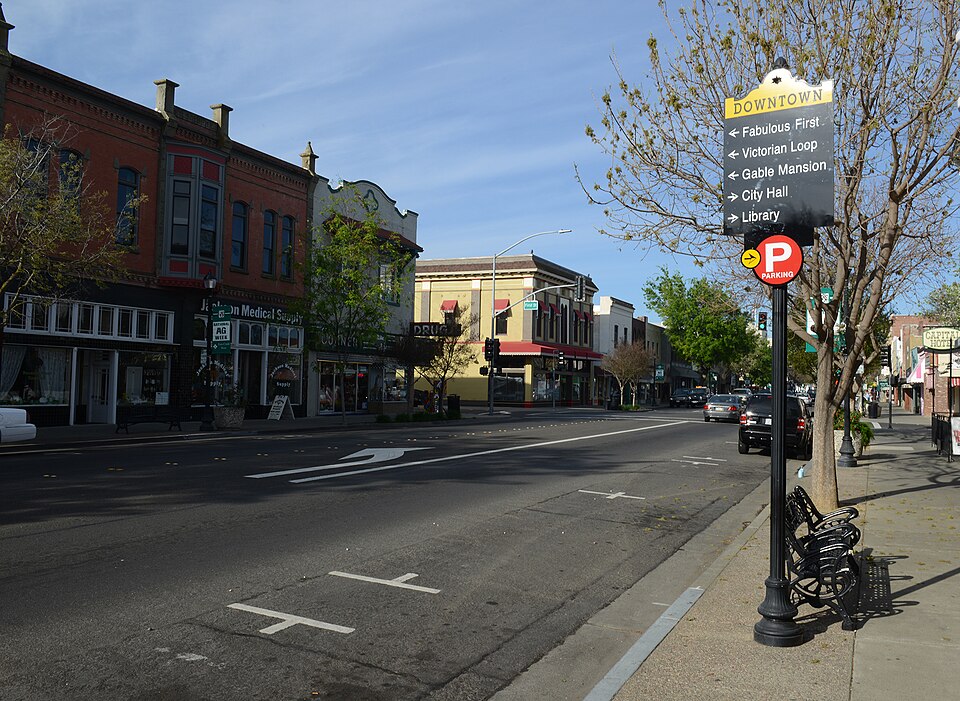 Photograph of Downtown Woodland Historic District