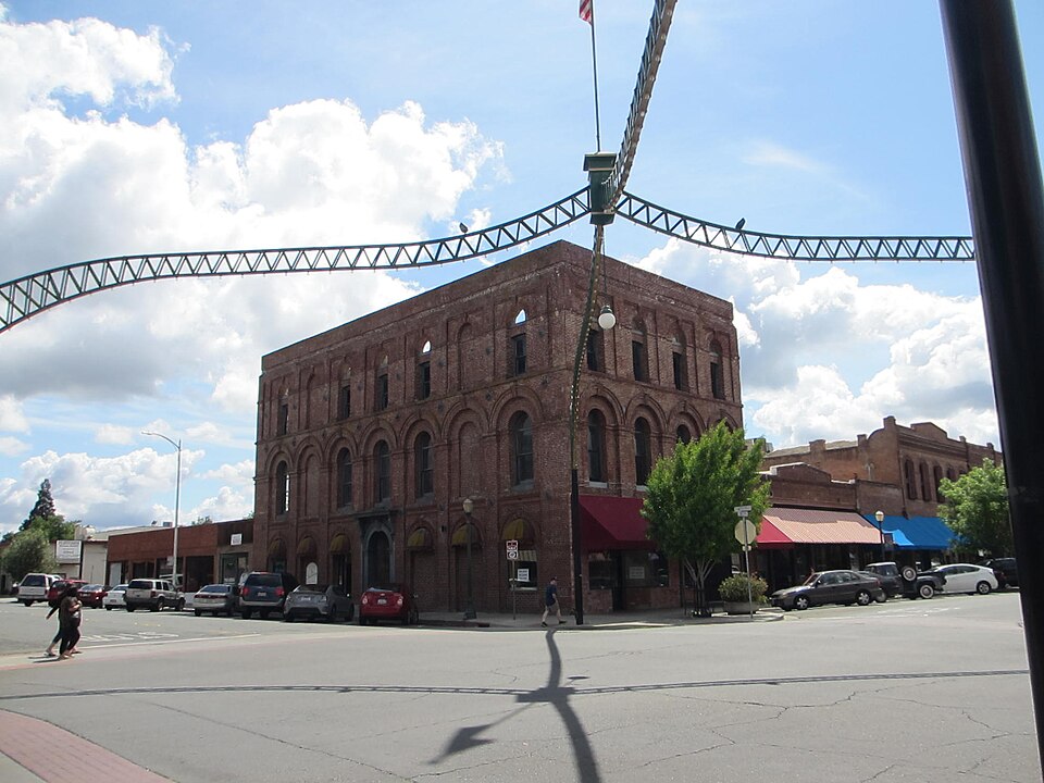 Photograph of Marysville Historic Commercial District
