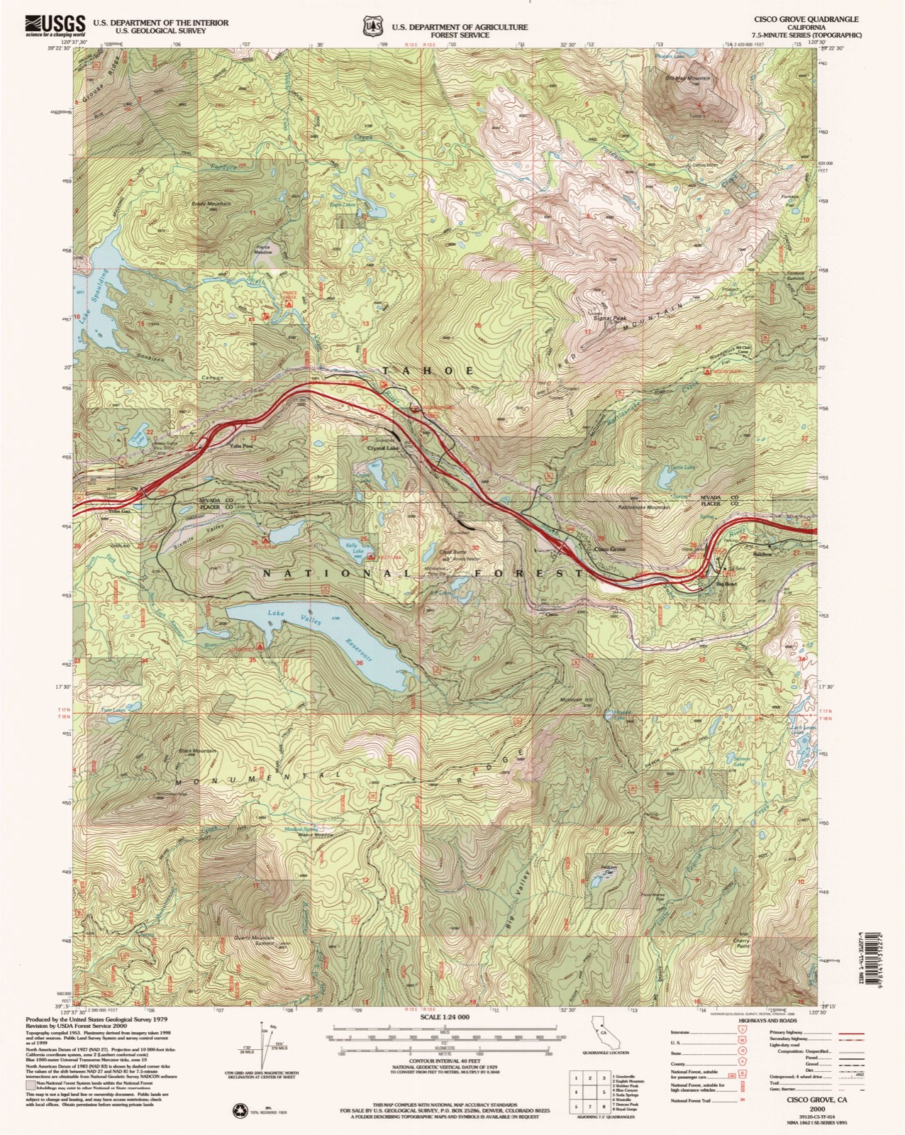 Topographic sheet of Big Bend, surveyed 2000