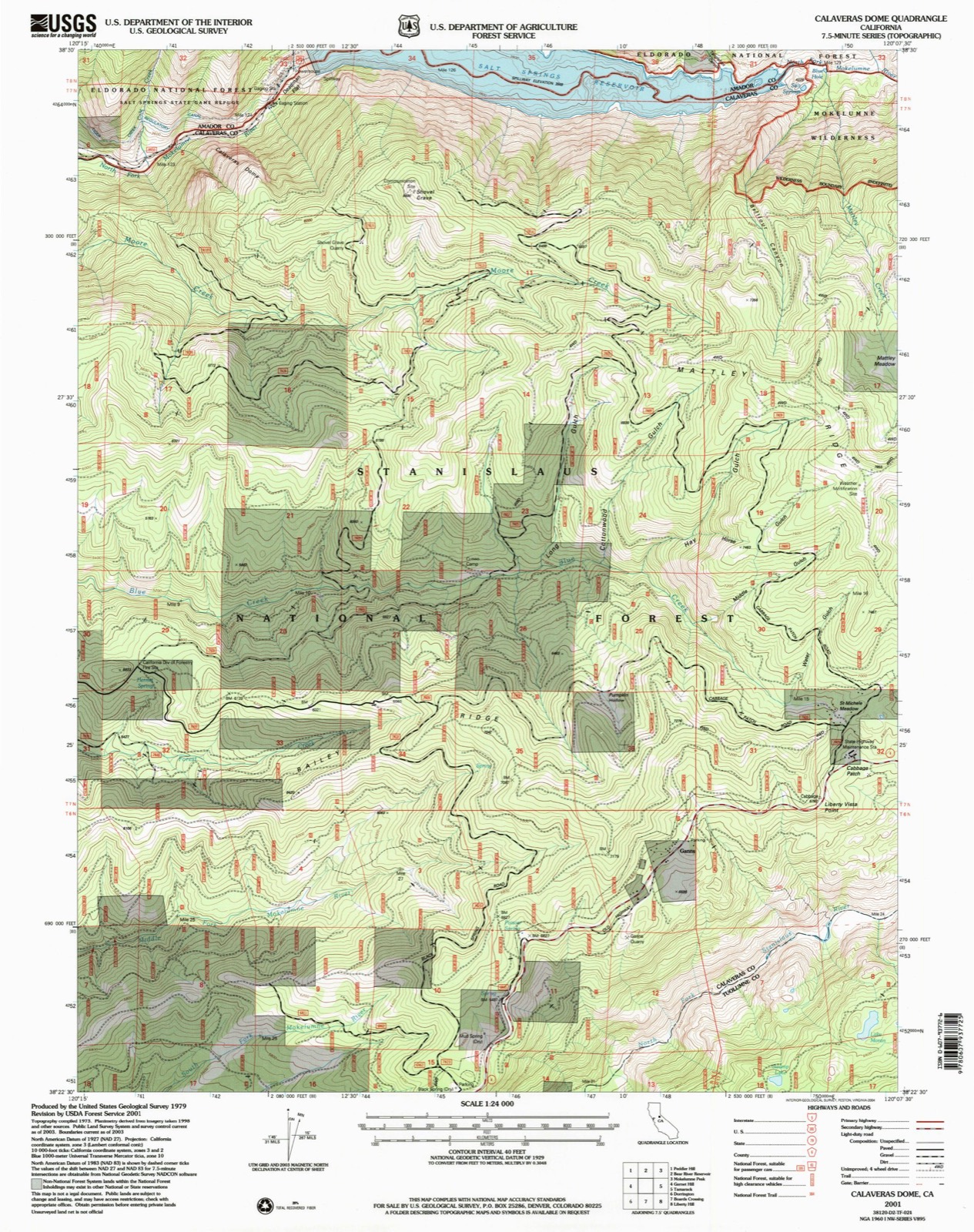 Topographic sheet of Ganns, surveyed 2001