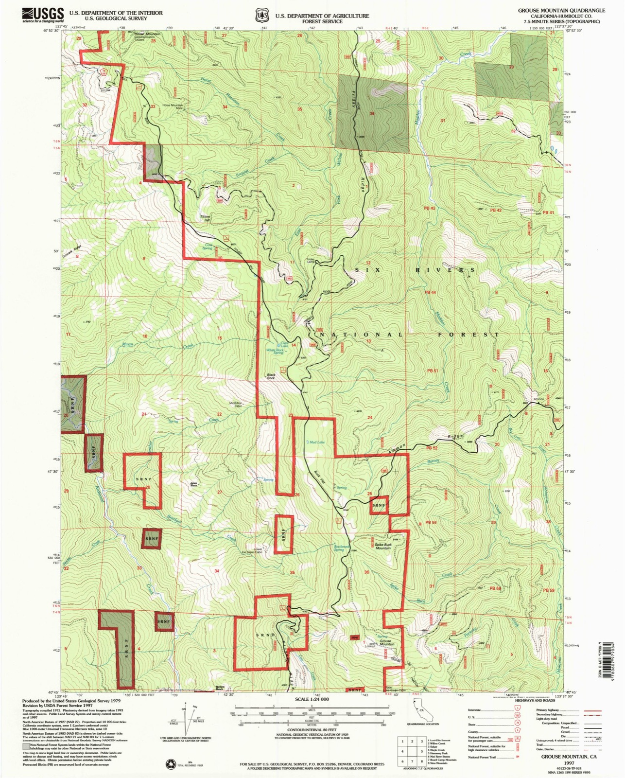 Topographic sheet of Janes Place, surveyed 1997