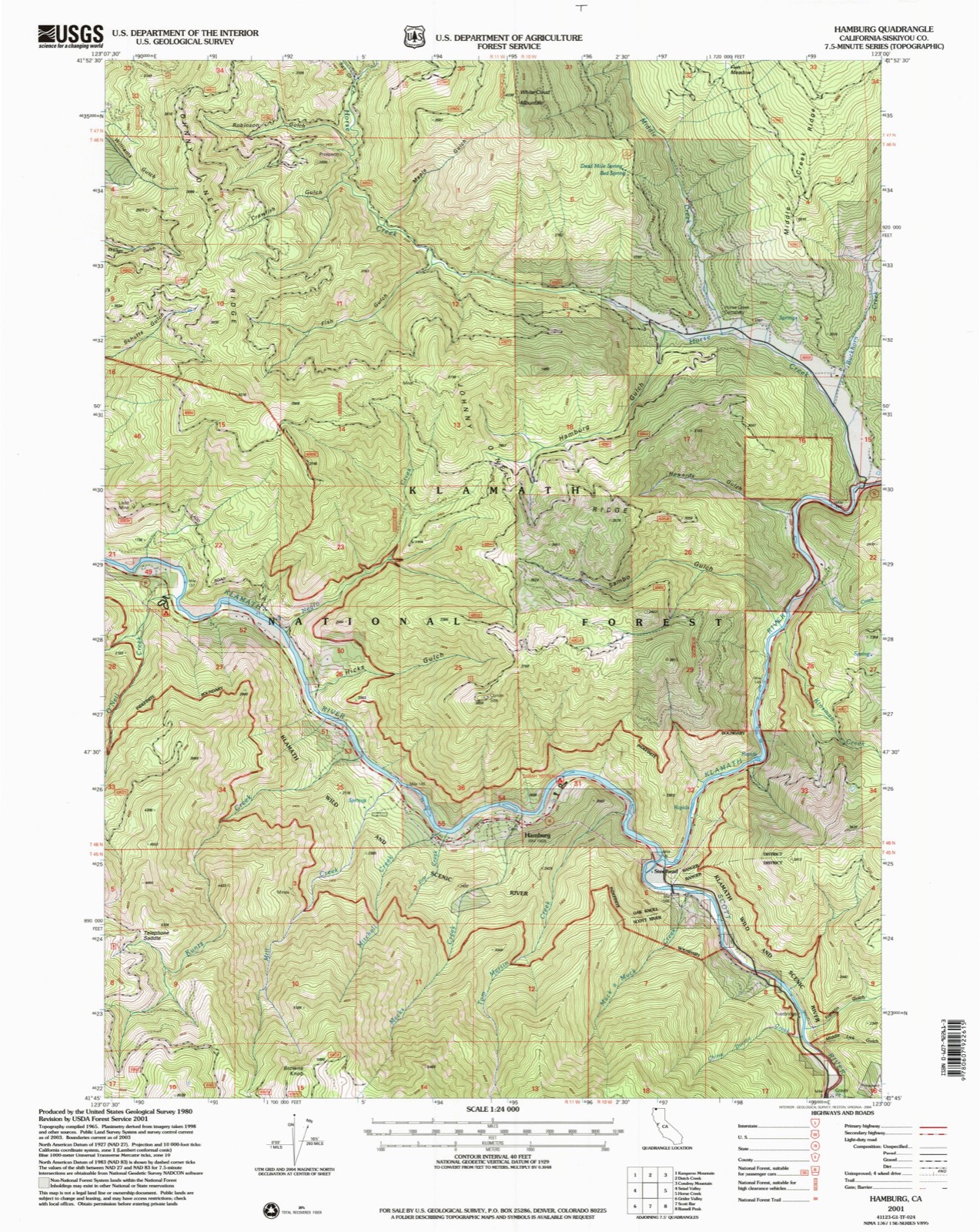 Topographic sheet of Hamburg, surveyed 2001