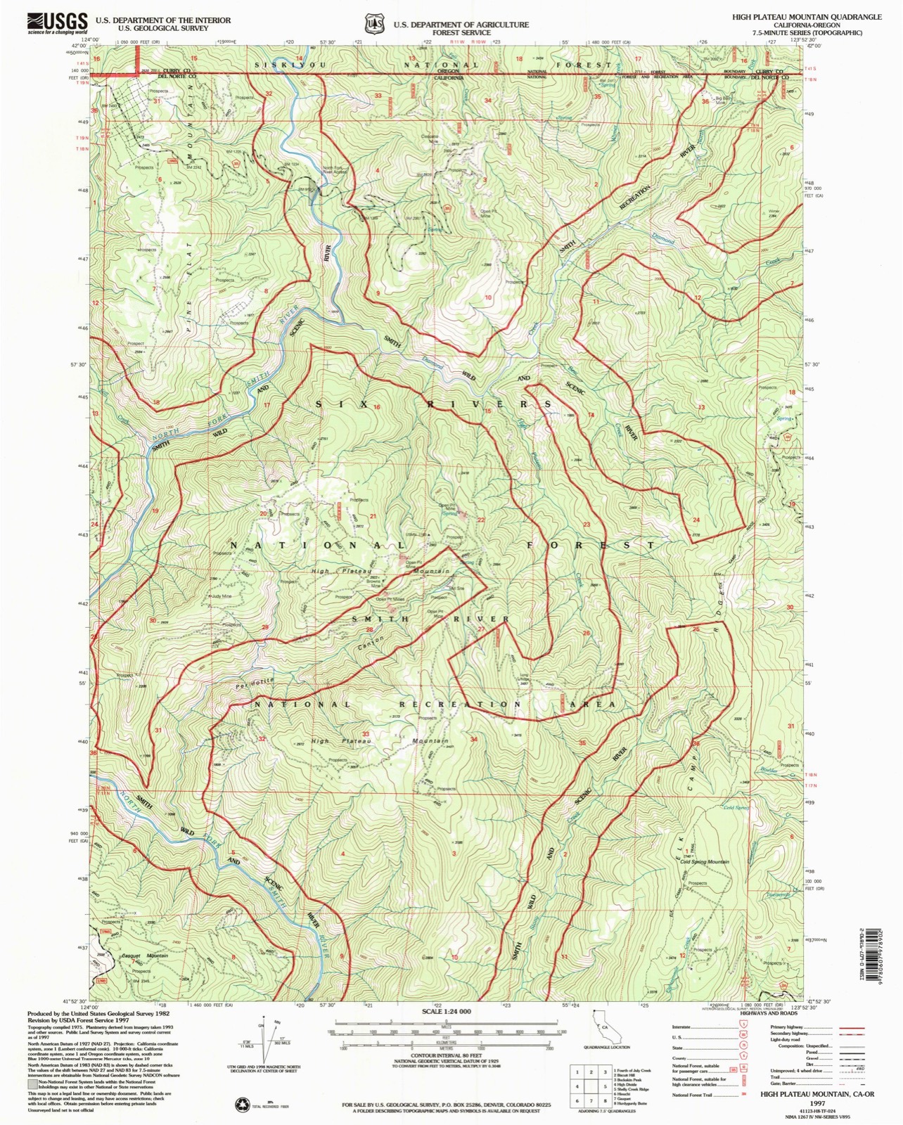 Topographic sheet of Rockland, surveyed 1997