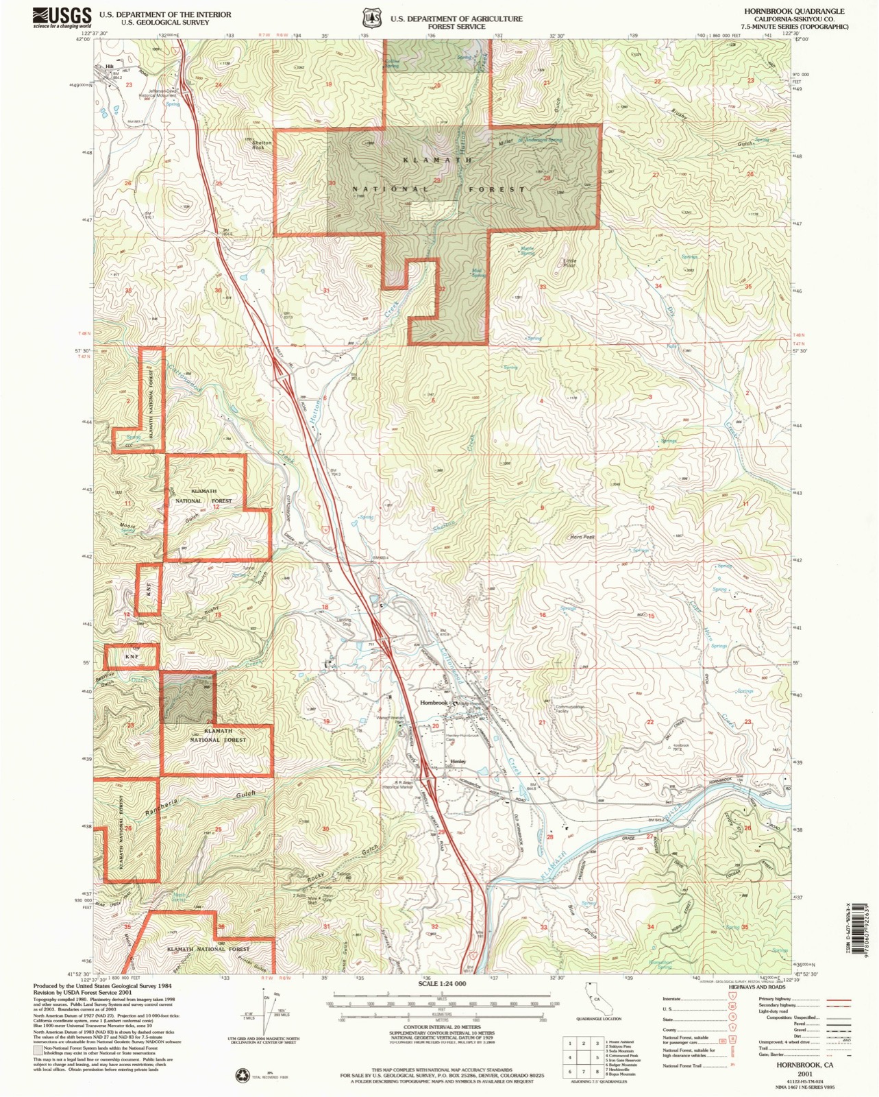 Topographic sheet of Henley, surveyed 2001