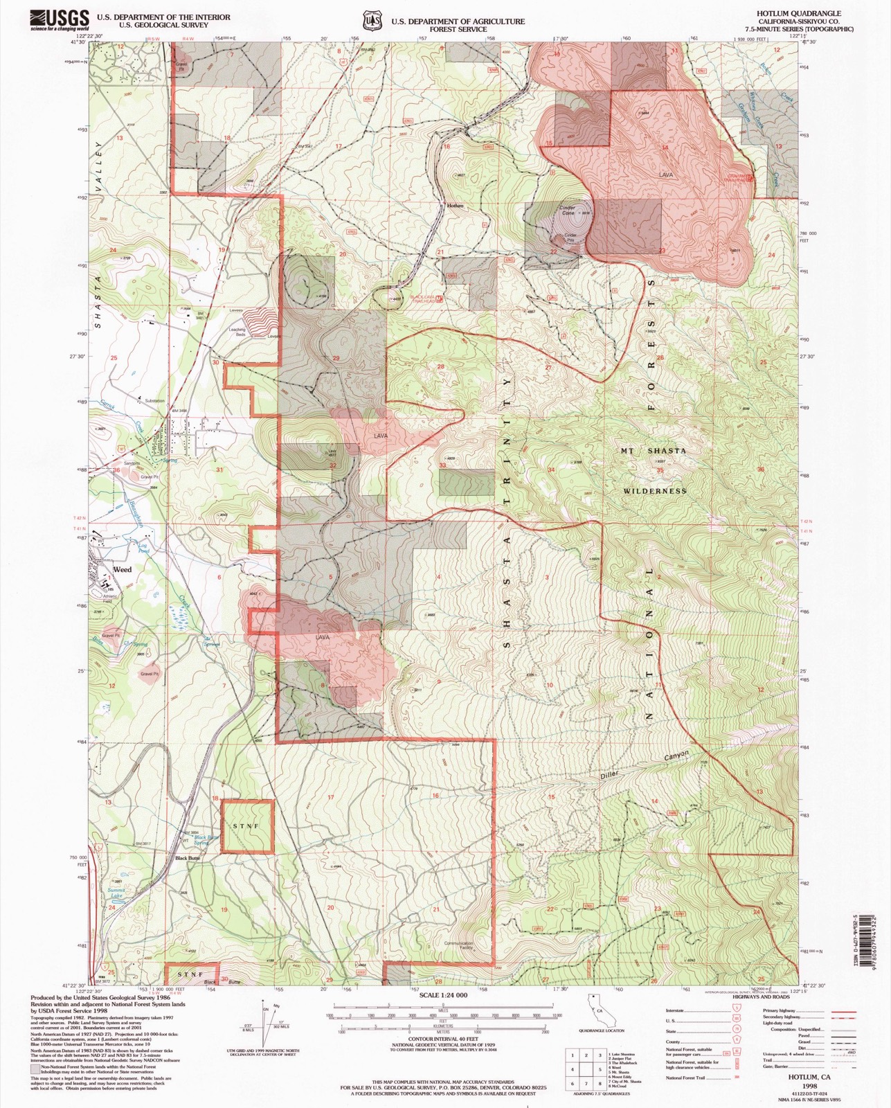 Topographic sheet of Carrick, surveyed 1998