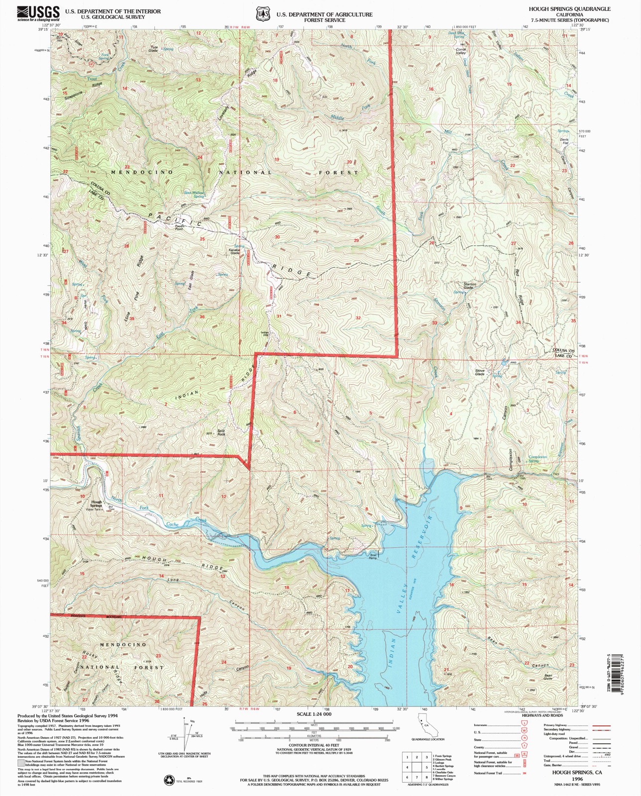Topographic sheet of Barkerville (historical), surveyed 1996