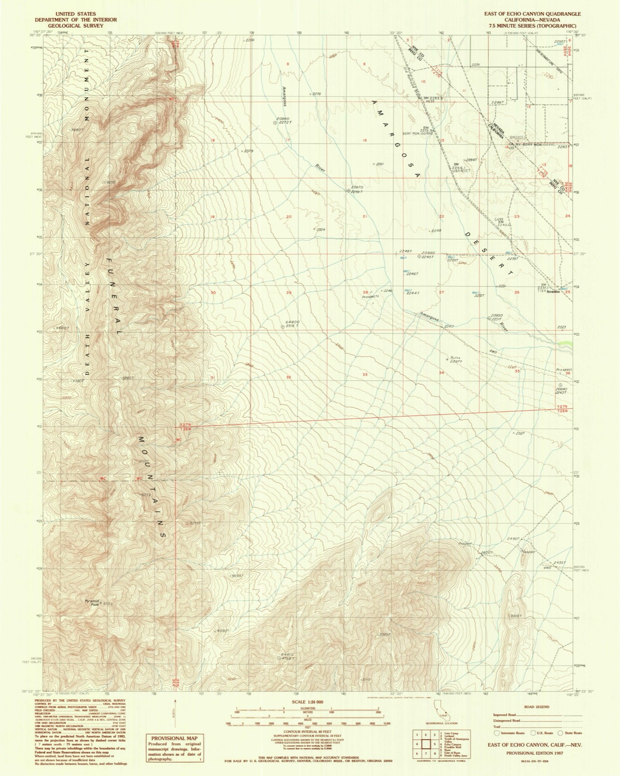 Topographic sheet of Scranton, surveyed 1987