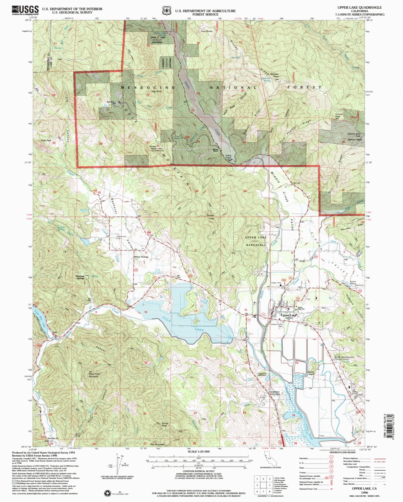Topographic sheet of Witter Springs (historical), surveyed 1996