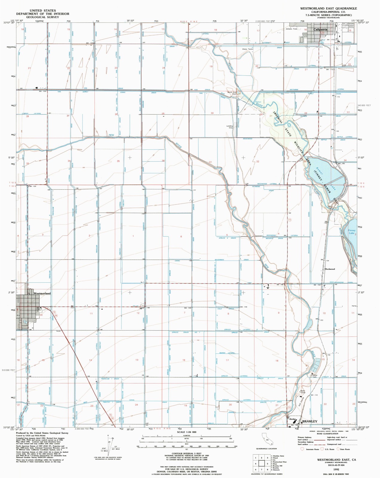 Topographic sheet of Fondo, surveyed 1992