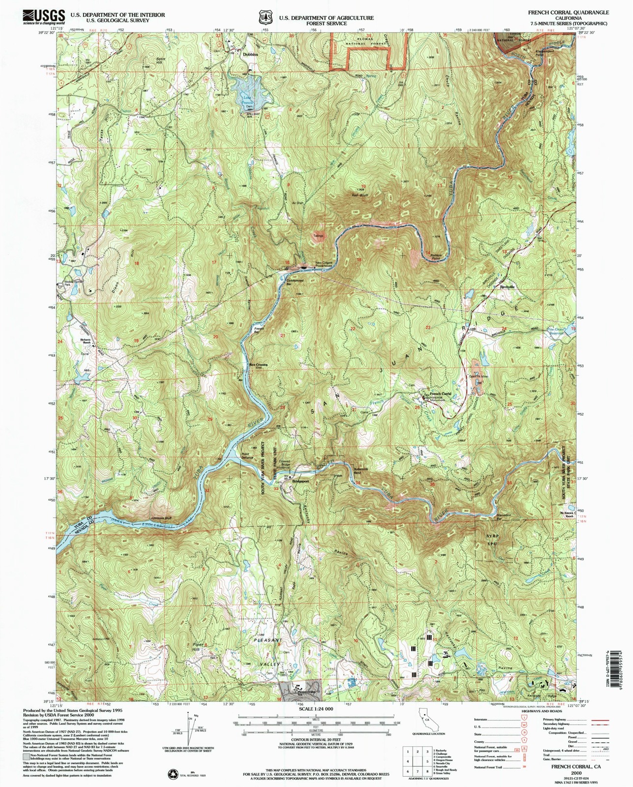 Topographic sheet of Bridgeport, surveyed 2000