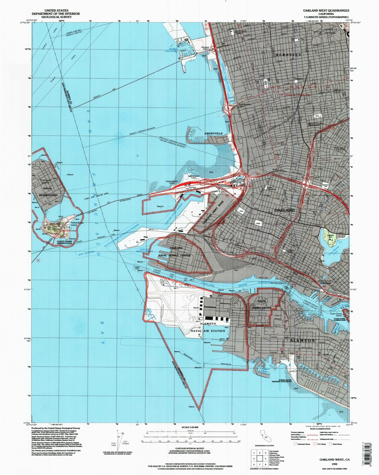 Topographic sheet covering Wheeler Hall, surveyed 1993